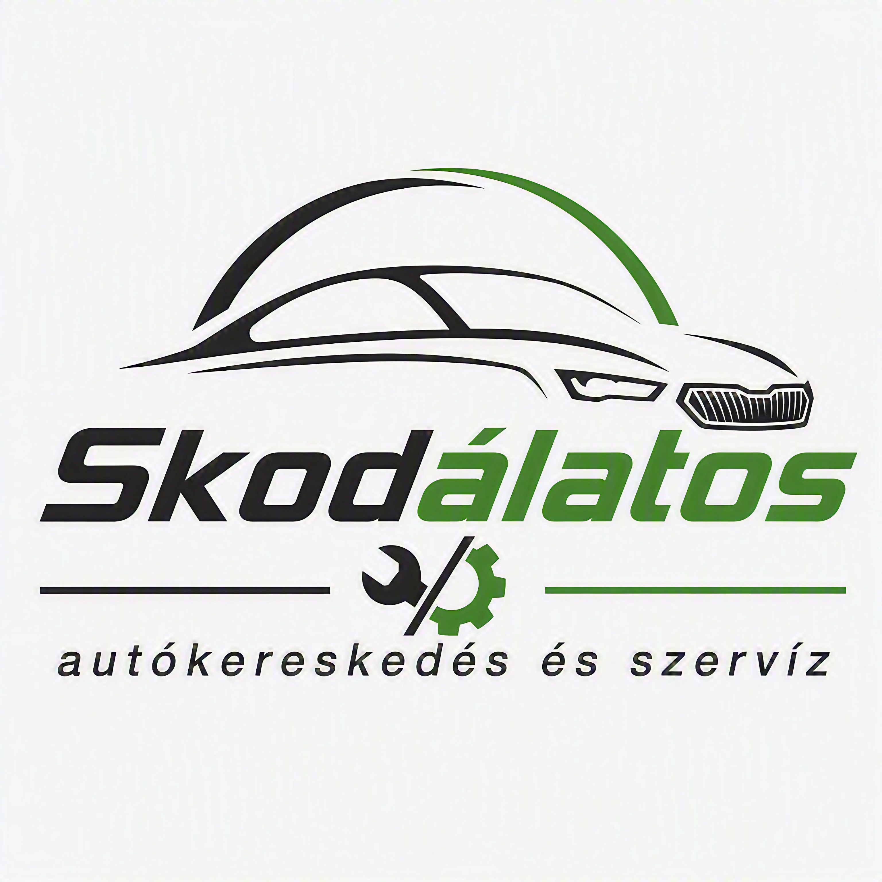 Skodálatos autókereskedés és szervíz logó